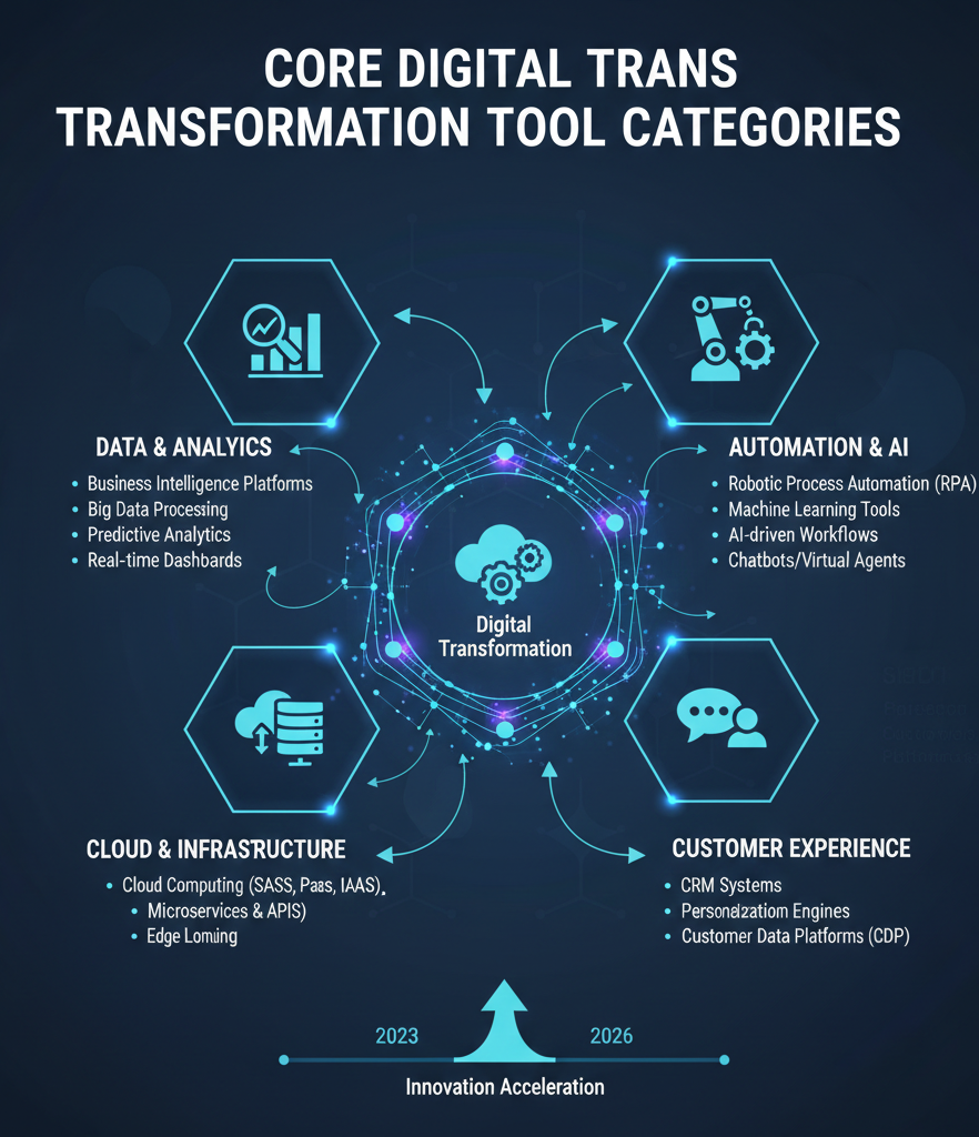 Core Digital Transformation Tool Categories