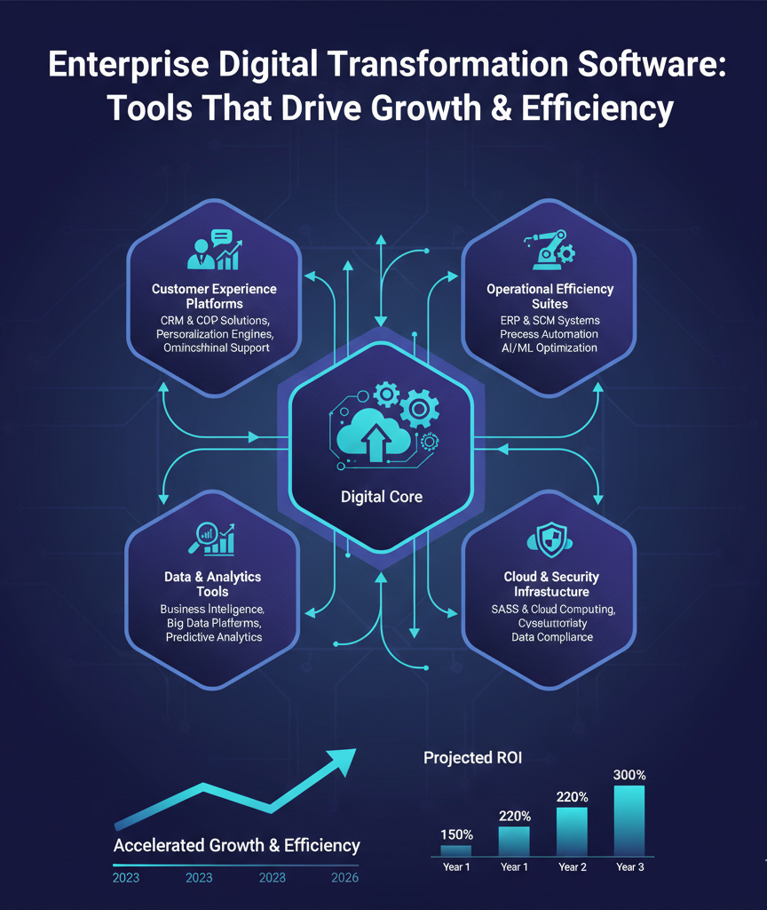 Enterprise Digital Transformation Software: Tools That Drive Growth & Efficiency