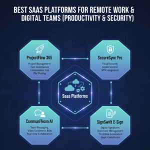 remote work, SaaS tools, digital teams, productivity software, security software, collaboration platforms, cloud productivity, identity management, endpoint security, workflow automation, hybrid workforce, cyber security, team communication, project management tools, secure file sharing, business software, 2026 tech trends