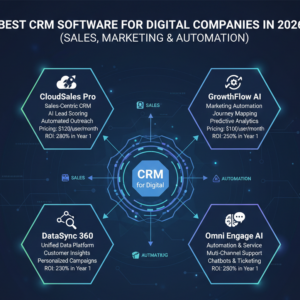 Best CRM Software for Digital Companies in 2026 (Sales, Marketing & Automation)